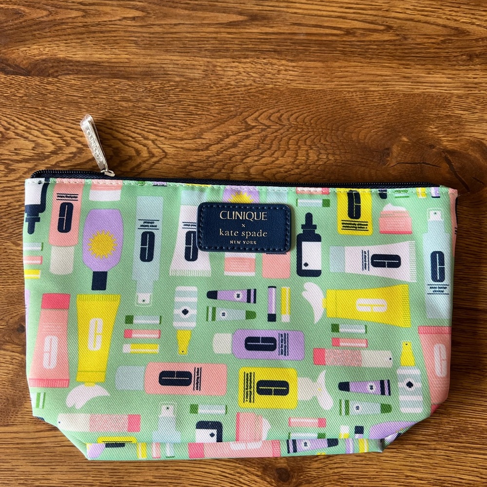 Clinique x Kate Spade Makeup Bag